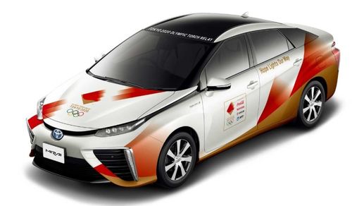 整體火炬色調(diào) 東京2020奧運會專用車輛設(shè)計公開