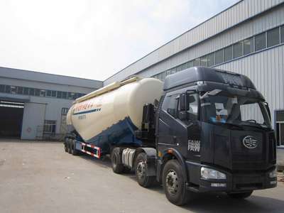 高強板散裝水泥運輸半掛車尺寸 ?_專用汽車欄目